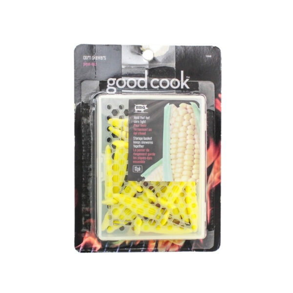 JGO 12 PINCHOS P/ELOTE C/CAJA PLASTICO GOOD COOK