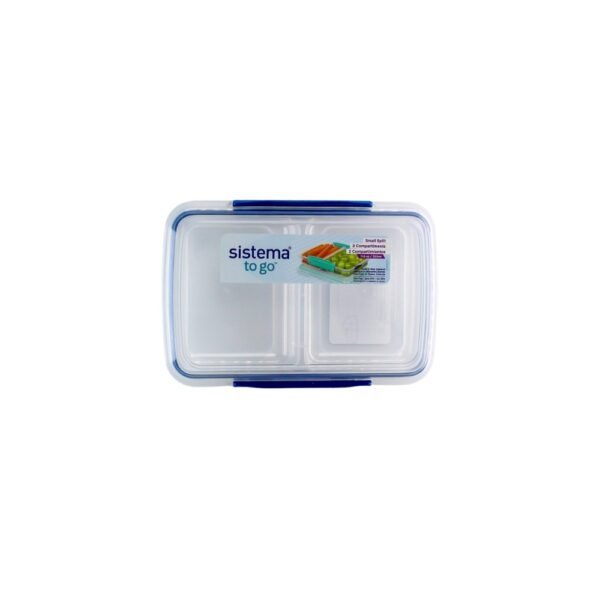 RECIPIENTE PLASTICO C/DIVISION 350 ML SISTEMA