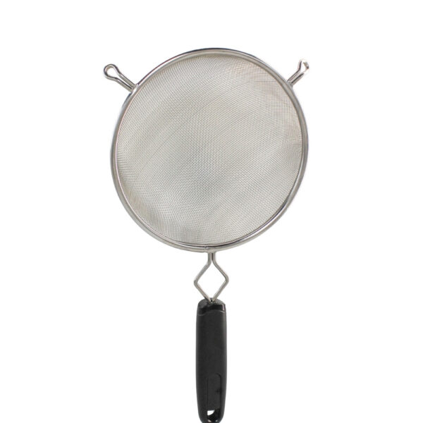 COLADOR ACERO INOX PUÑO PLASTICO 6 PULGADAS MEDIANO GOOD COOK