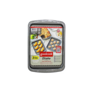 SET 3 MOLDES RECTANGULAR PARA HORNO TOSTADOR 21.3 x 16.5" GOOD COOK