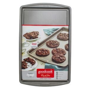 MOLDE RECTANGULAR PLANO P/GALLETAS 17" X 11" GRANDE GOOD COOK