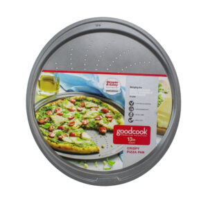 MOLDE PERFORADO REDONDO P/PIZZA CRUJIENTE 13" GOOD COOK