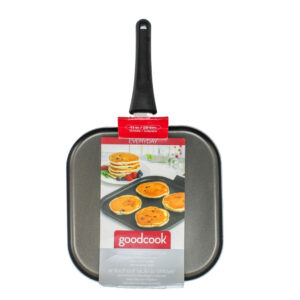 SARTEN CUADRADO ESMALT C/TEFLON 10 1/4"