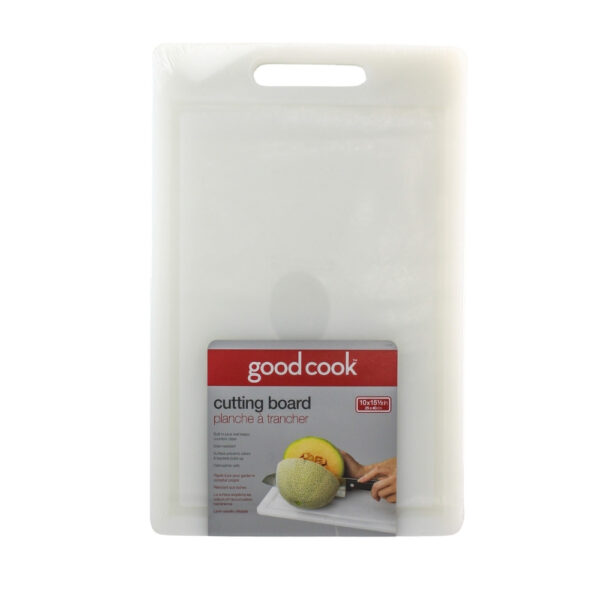 TABLA DE PICAR PLASTICA BLANCA 10" X 15.5" GOOD COOK