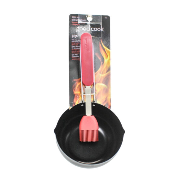 SARTEN CON BROCHA DE SILICON GOOD COOK