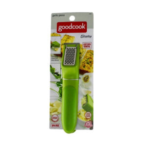 MAJADOR DE AJOS ACERO INOX CON CUBIERTA DE SILICON GOOD COOK