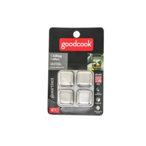 4 PIEDRAS DE ACERO PARA ENFRIAR ACERO INOX GOOD COOK