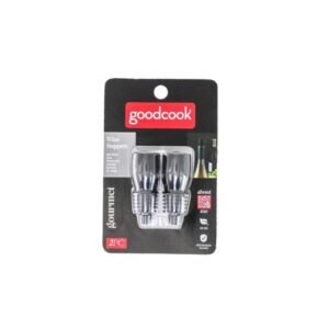 SET 2 TAPONES PLASTICOS PARA BOTELLA DE VINO GOOD COOK