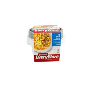 SET 4 RECIPIENTES PLASTICOS MEDIANOS REDONDO GOOD COOK ( 10843 )