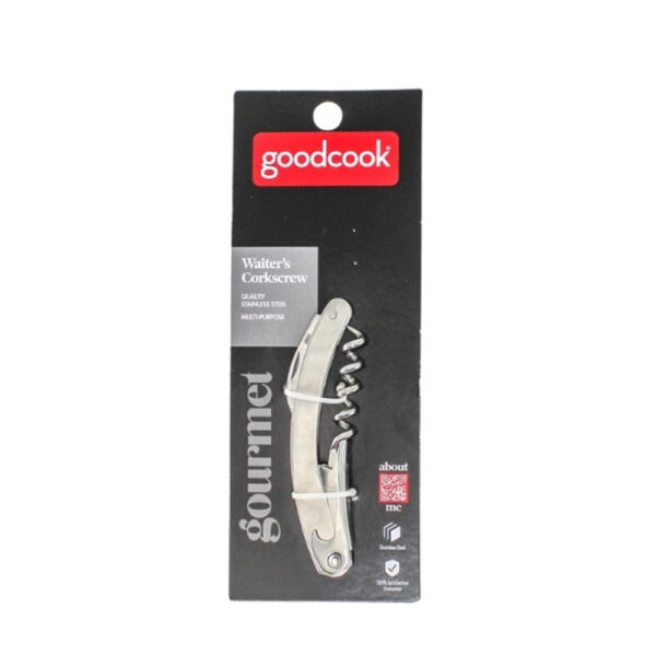SACACORCHO DE MESERO METALICO GOOD COOK
