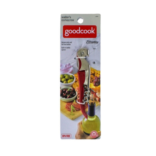 SACACORCHOS 2 TIEMPOS METALICO P/MESERO GOOD COOK