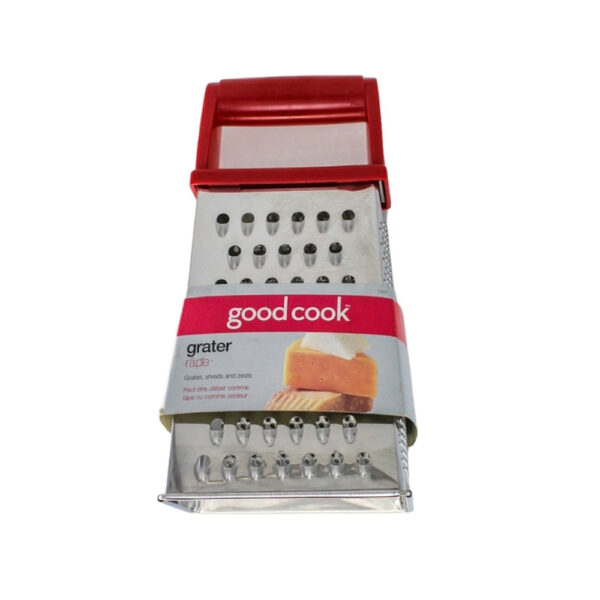 RALLADOR D/VERDURAS 4 LADOS ACERO INOXIDABLE GOOD COOK