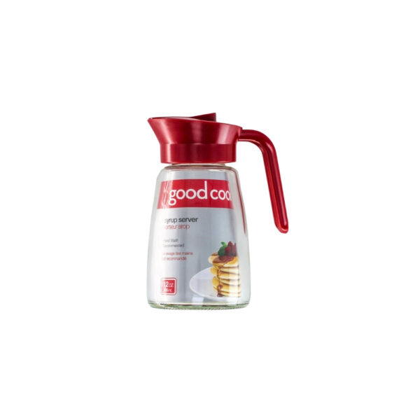 SERVIDOR DE VIDRIO PARA SIROPE 12 ONZAS GOOD COOK