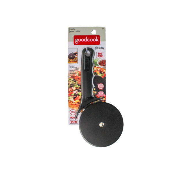 CORTADOR GRANDE P/PIZZA METALICO CON PUÑO PLASTICO GOOD COOK