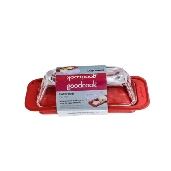 MANTEQUILLERA DE VIDRIO GOOD COOK