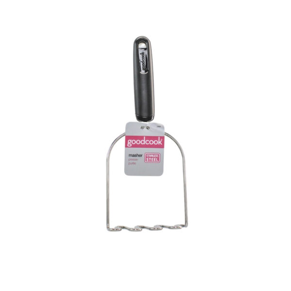 MAJADOR DE ACERO INOX CON PUÑO PLASTICO GOOD COOK