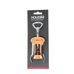 SACACORCHOS METALICO DORADO HOUDINI