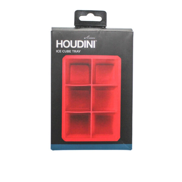 MOLDE SILICON PARA HACER 6 CUBOS DE HIELO HOUDINI