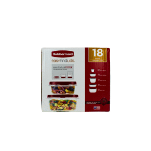 SET 18 PIEZAS DE RECIPIENTES EFL  RUBBERMAID