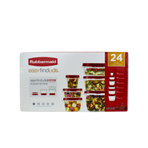 SET 24 PIEZAS RECIPIENTES EFL RUBBERMAID