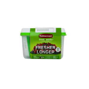 SET 3 RECIPIENTES FRESH WORKS 1 DE 1 LT 1 DE 1.7 L  y 1 DE 4.2 LTS RUBBERMAID