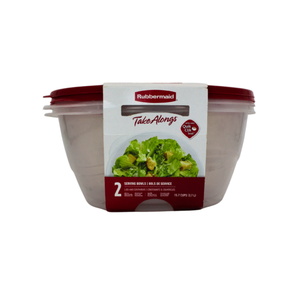 SET 2 RECIPIENTES DE SERVIR REDONDOS TL  RUBBERMAID