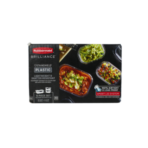 SET 3 RECIPIENTES BRILLIANCE  RUBBERMAID