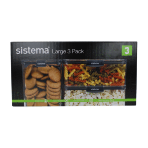 SET 3 RECIPIENTES ULTRA GRANDE SISTEMA