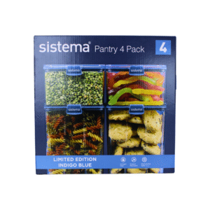 SET 4 RECIPIENTES DE ULTRA AZUL SISTEMA